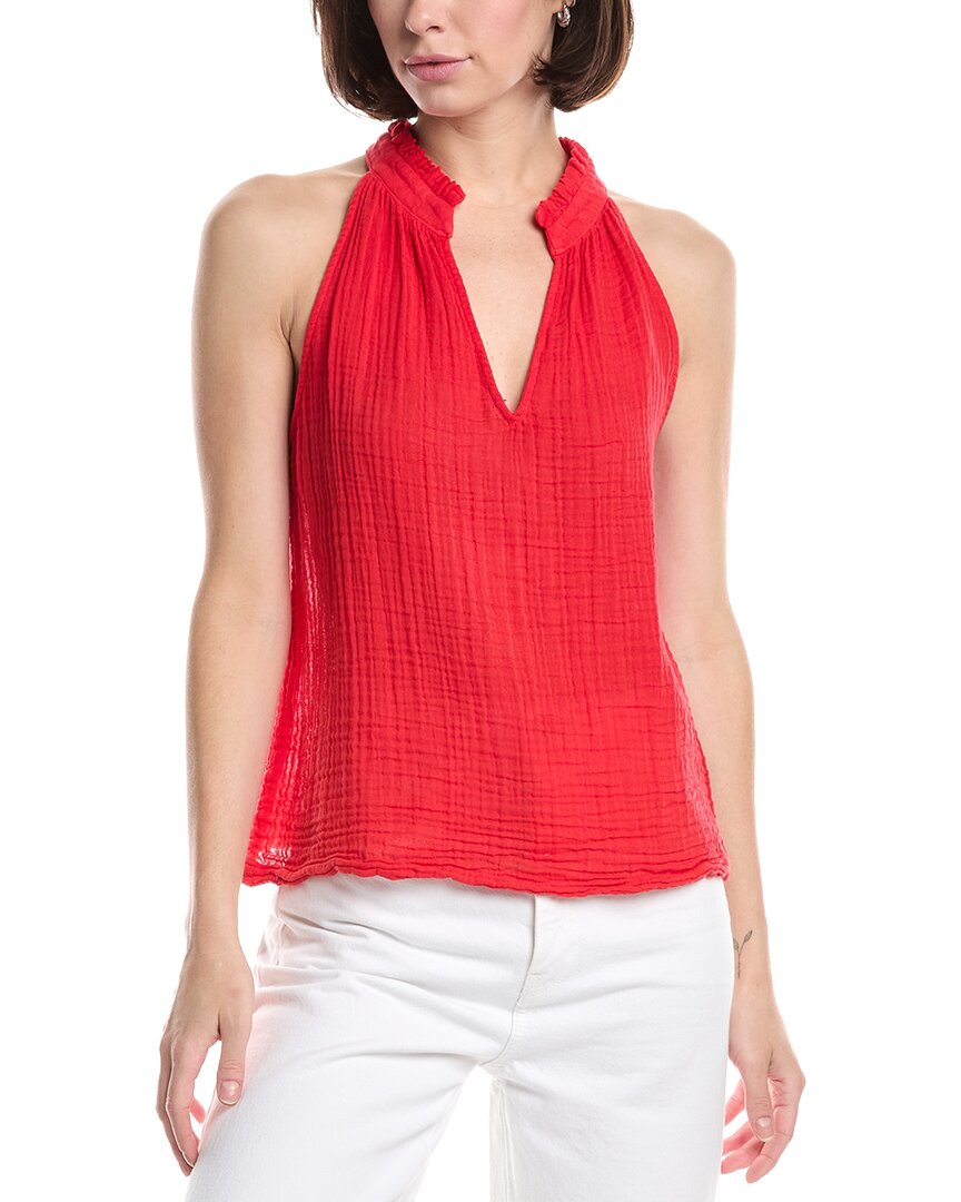 Michael Stars Viola Split Neck Tank