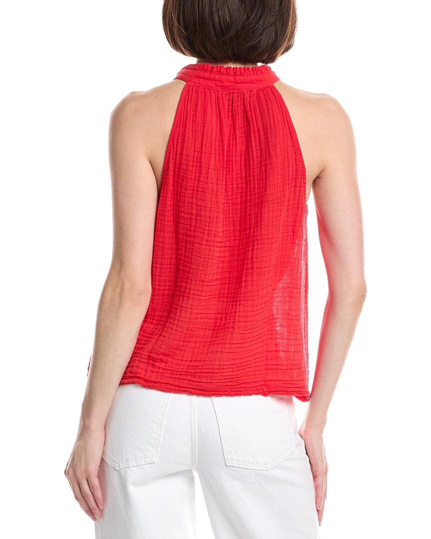 Michael Stars Viola Split Neck Tank