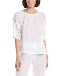 Michael Stars Jane Puff Sleeve Top