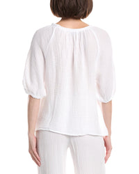 Michael Stars Jane Puff Sleeve Top