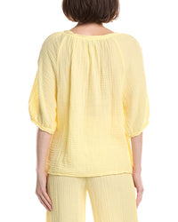 Michael Stars Jane Puff Sleeve Top