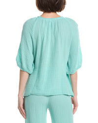 Michael Stars Jane Puff Sleeve Top