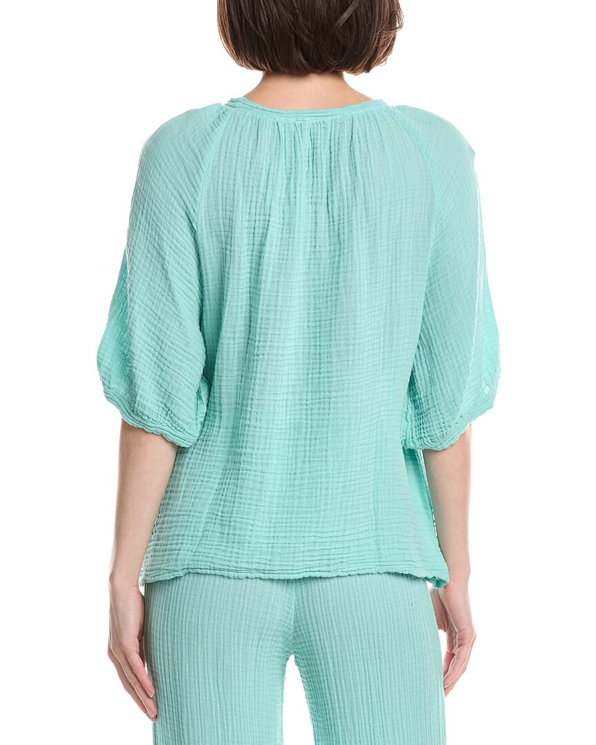 Michael Stars Jane Puff Sleeve Top