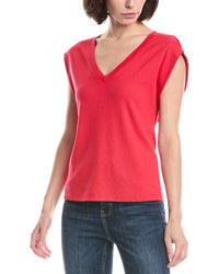 Michael Stars Tati Power Shoulder Top