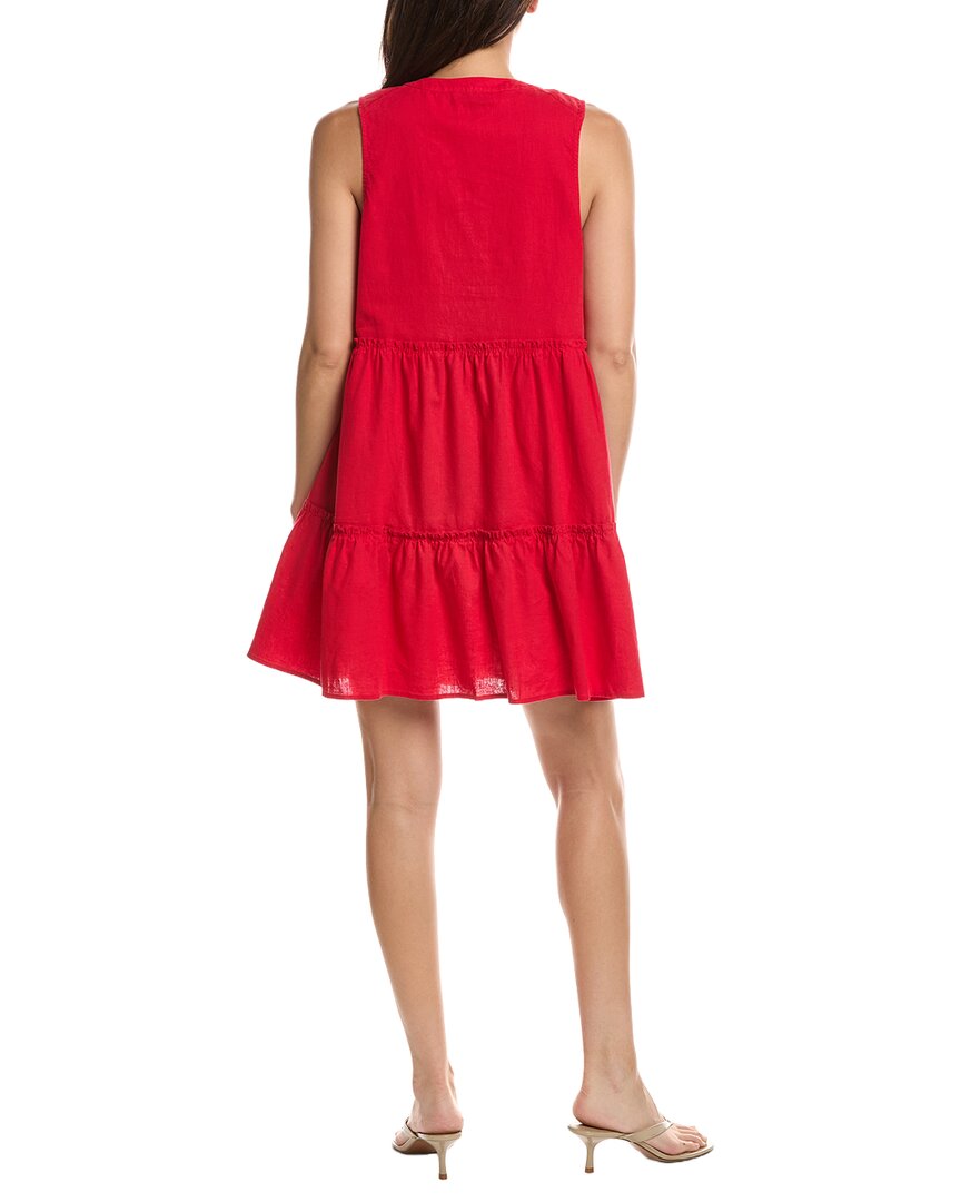 Michael Stars Michael Stars Sandra Linen-Blend Mini Dress