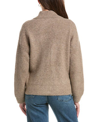 Michael Stars Michael Stars Cali Ribbed Zip Up