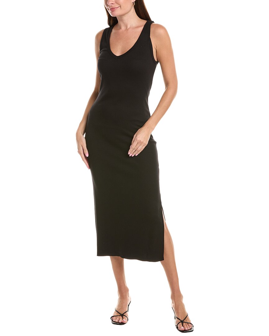 Michael Stars Michael Stars Lilo V-Neck Midi Dress