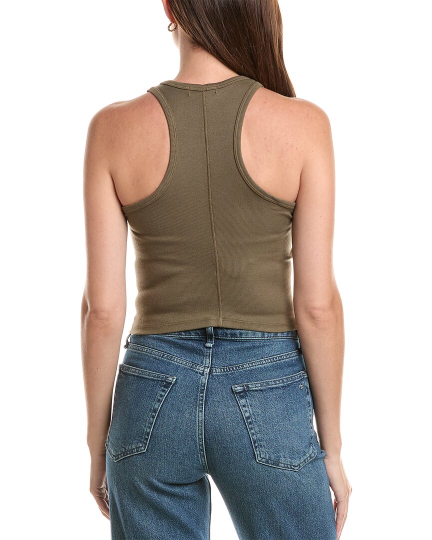 Michael Stars Michael Stars Pina Racer Front Crop Top