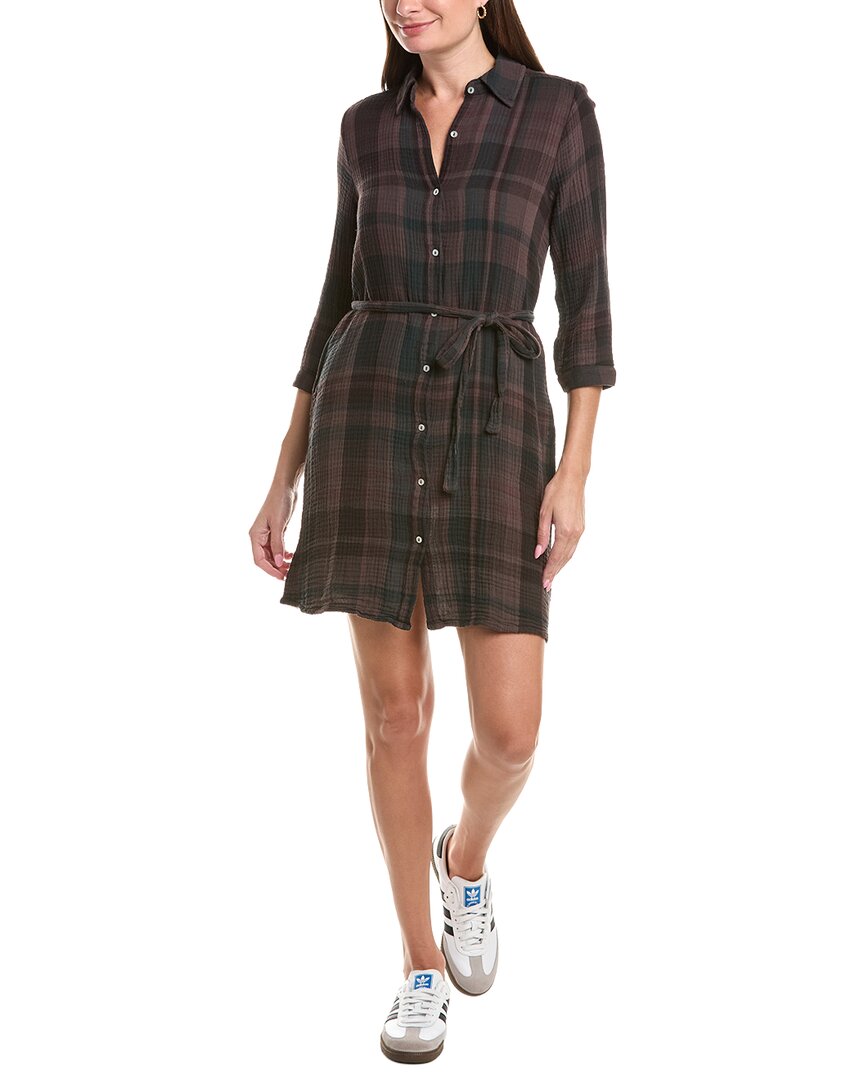 Michael Stars Michael Stars Polly Gauze Shirtdress
