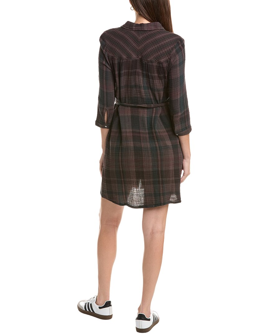 Michael Stars Michael Stars Polly Gauze Shirtdress