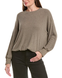 Michael Stars Michael Stars Tia Ribbed Crewneck Sweatshirt