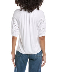 Nicole Miller Solid Blouse