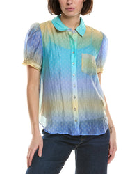 Nicole Miller Printed Top
