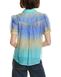 Nicole Miller Printed Top