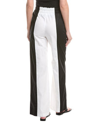 Fabiana Filippi Bicolor Poplin Easy Pant