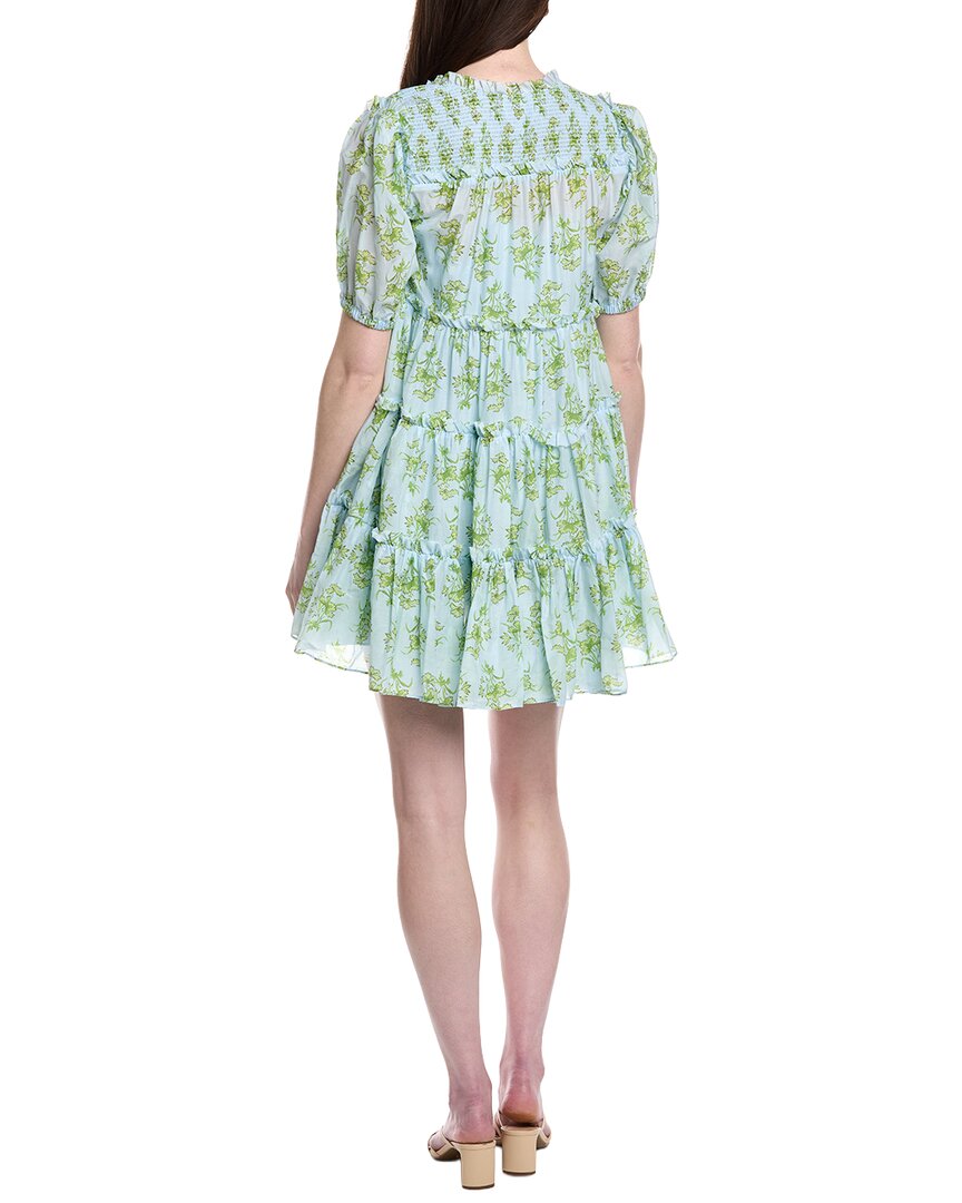 Cinq À Sept Papyrus Silk-Blend Madara Dress