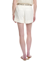 Cinq À Sept Rhinestone Belt Ester Short