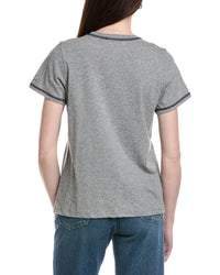 Cinq À Sept Trapunto Denim Heather T-Shirt