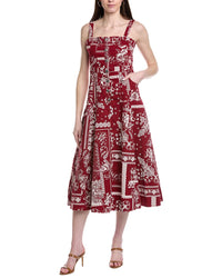 Cinq À Sept Bandana Military Twill Veena Dress