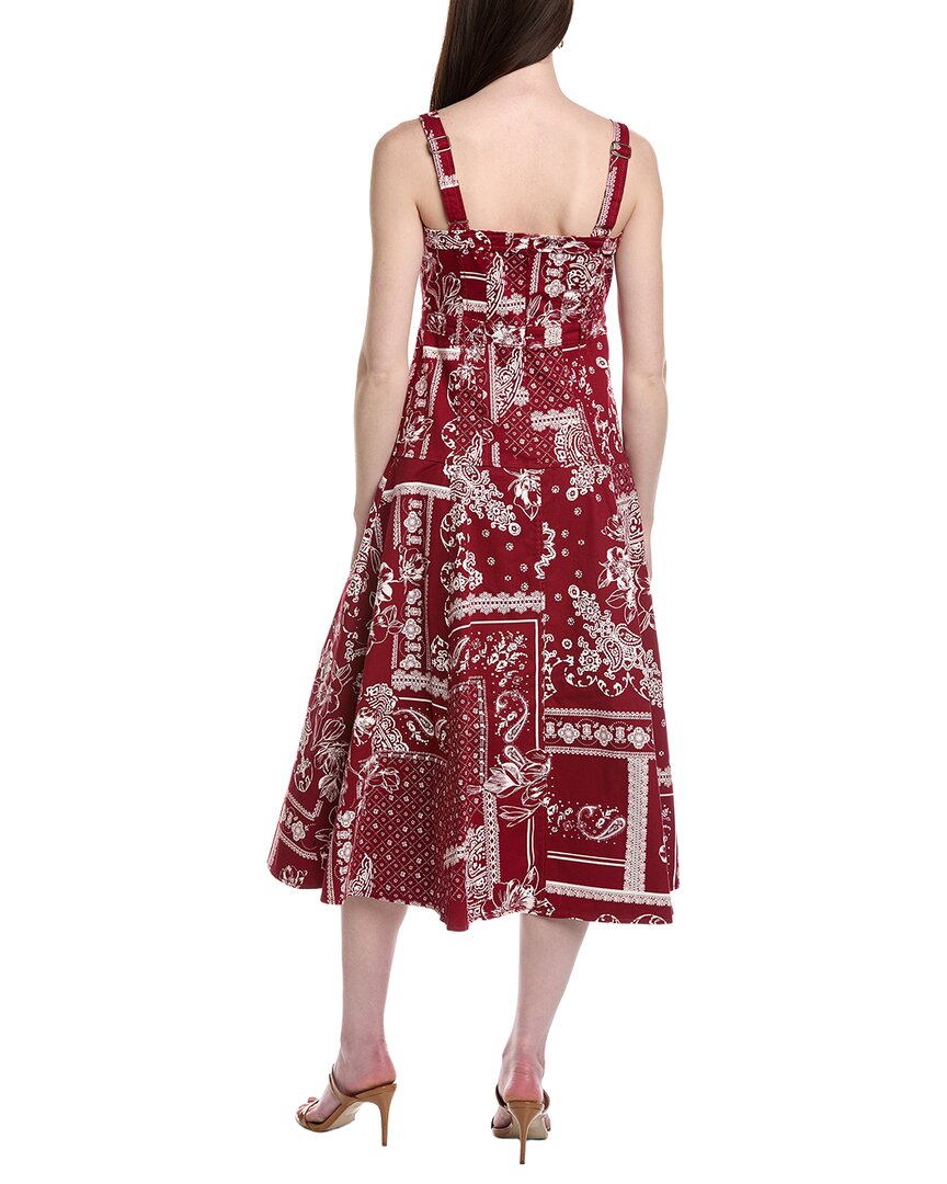 Cinq À Sept Bandana Military Twill Veena Dress