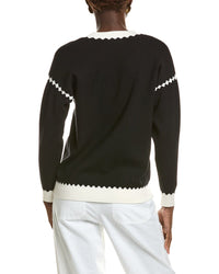 T Tahari V-Neck Cardigan