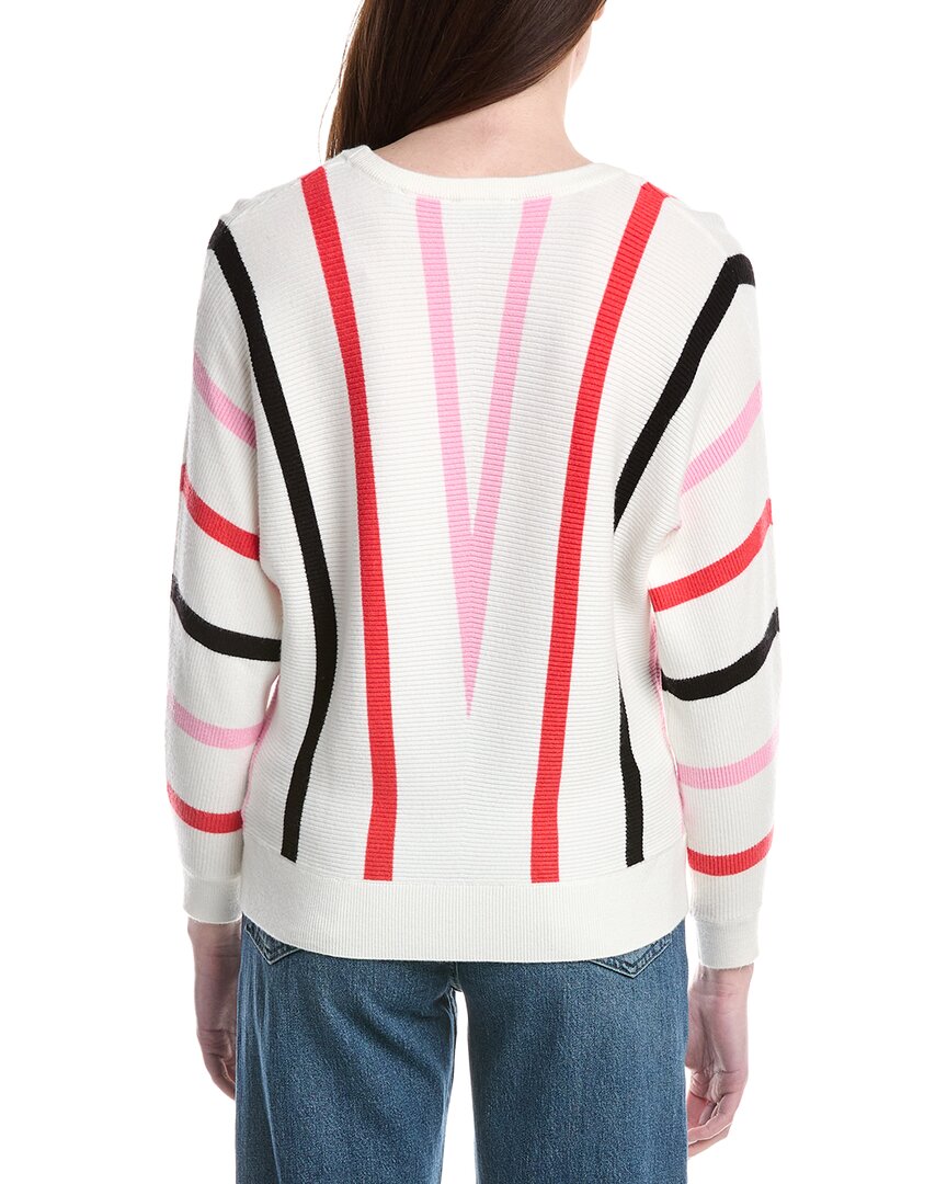 T Tahari Dolman Sleeve Rib Pullover