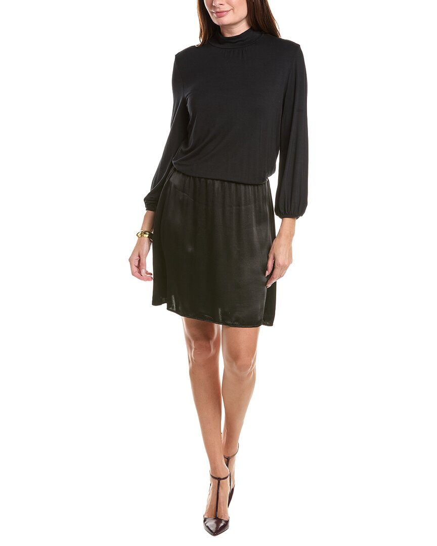 Michael Stars Michael Stars Myla Mock Neck 2-Fer Mini Dress