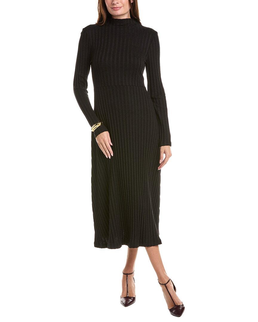 Michael Stars Michael Stars Lenox Mock Neck Midi Dress