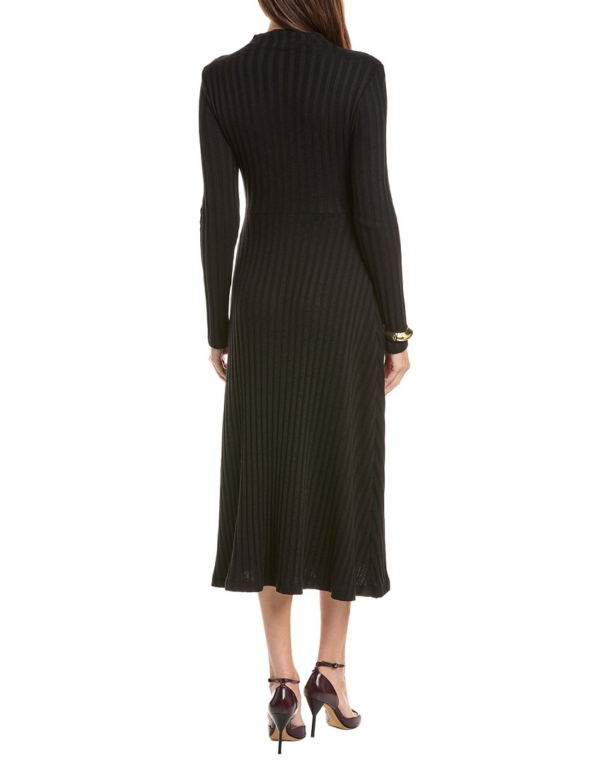 Michael Stars Michael Stars Lenox Mock Neck Midi Dress