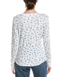 Michael Stars Michael Stars Regan Printed Henley