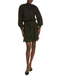 Michael Stars Michael Stars Constance Mock Neck Mini Dress