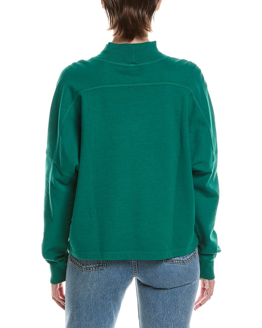 Michael Stars Michael Stars Mila Mock Neck Sweatshirt