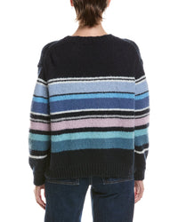 Michael Stars Aura Striped Wool-Blend Pullover