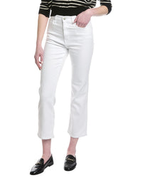 Hudson Jeans Noa High-Rise White Straight Ankle Jean