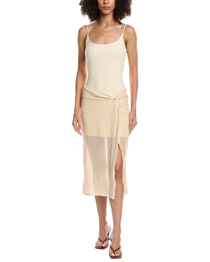 Project Social T 2Pc Shoreline Twisted Heavy Mesh Skirt