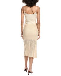 Project Social T 2Pc Shoreline Twisted Heavy Mesh Skirt