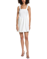 Project Social T Femme Fatale Rib Bubble Mini Dress
