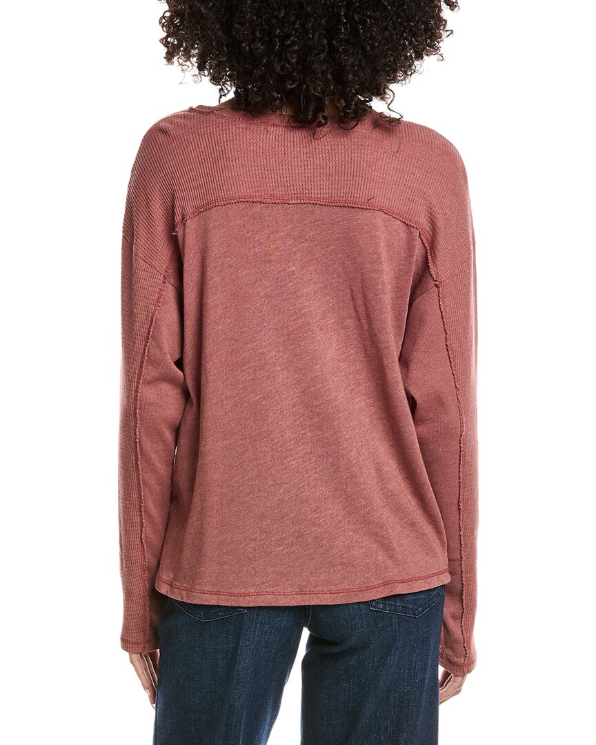 Project Social T Nena Seamed Textured Top