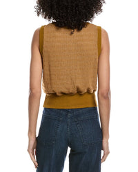 Project Social T Ingrid Button Front Textured Tank Top