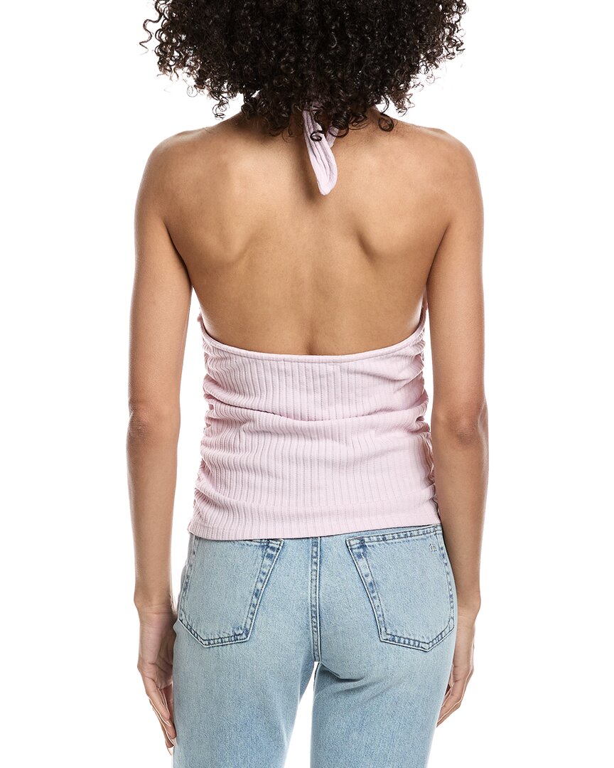 Project Social T After The Rain Rib Halter Top