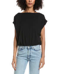 Project Social T Estelle Pleated Shoulder T-Shirt