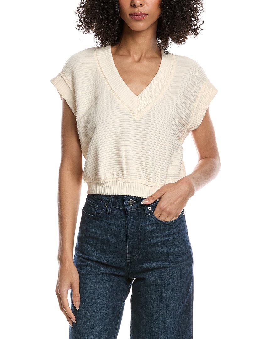 Project Social T End Game Textured V-Neck T-Shirt