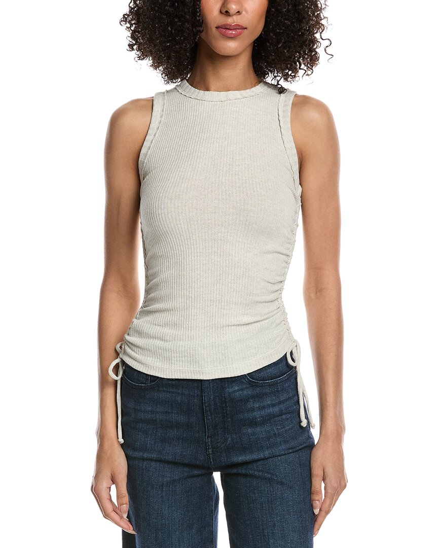 Project Social T Drifter Ruched Side Ash Sweater