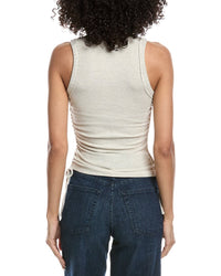Project Social T Drifter Ruched Side Ash Sweater
