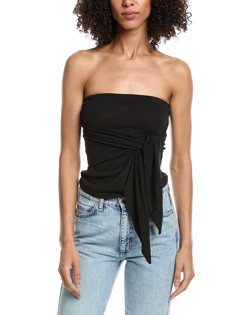 Project Social T Anastasia Tie Front Tube Top