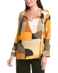 Joseph Ribkoff Joseph Ribkoff Tie Neck Top