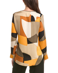 Joseph Ribkoff Joseph Ribkoff Tie Neck Top