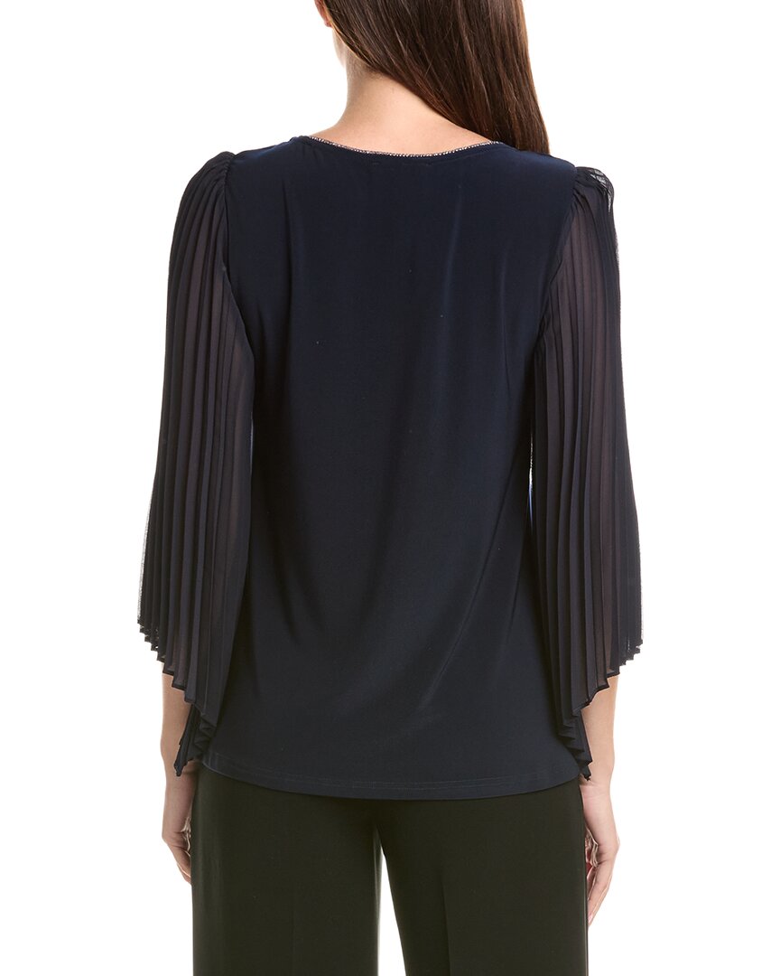 Joseph Ribkoff Joseph Ribkoff Pleated Sleeve Top
