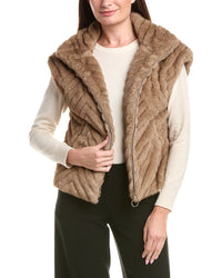 Joseph Ribkoff Joseph Ribkoff Funnel Neck Vest