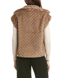 Joseph Ribkoff Joseph Ribkoff Funnel Neck Vest